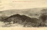 Au Sommet du Ballon de Servance (Alt. 1210 m.). - Panorama de la Vallée de la Moselle - St-Maurice et le Thillot